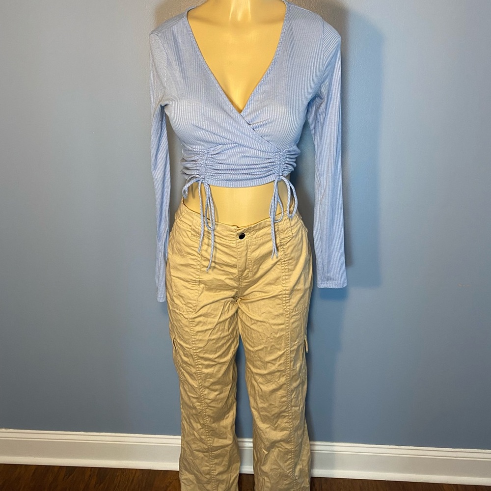 Refuge Beige Cargo Pants